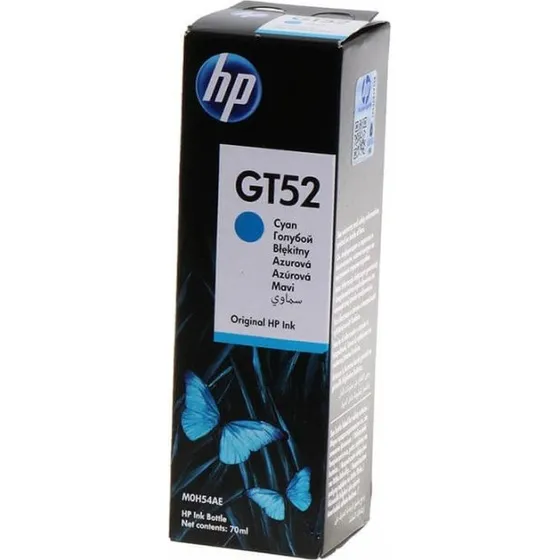 HP GT52 Cyan Blækrefill (8.000 sider)