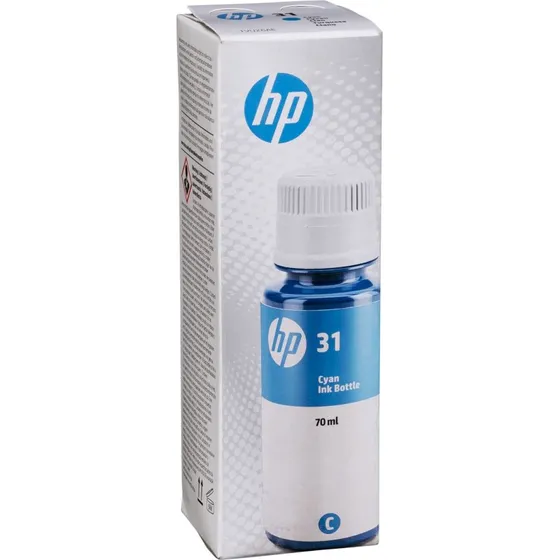 HP 31 Cyan Blækrefill 70 ml (8.000 sider)