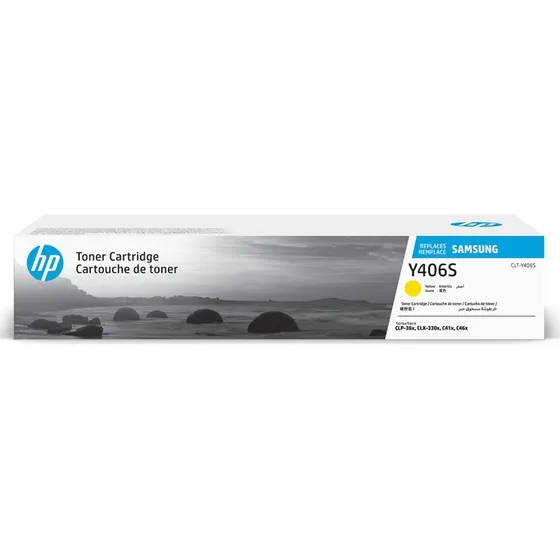 Samsung CLT-Y406S Gul Original Toner, SU462A