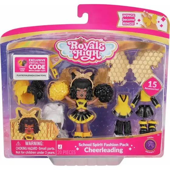 Royale High Spirit Fashion Dukke - Cheerleading, 15 dele, 5+ år