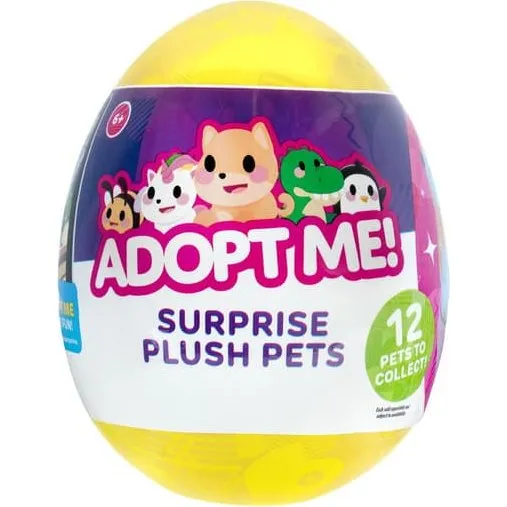 Adopt Me Surprise Plys Kæledyr S5 – 12 cm, med unik kode & samlerguide