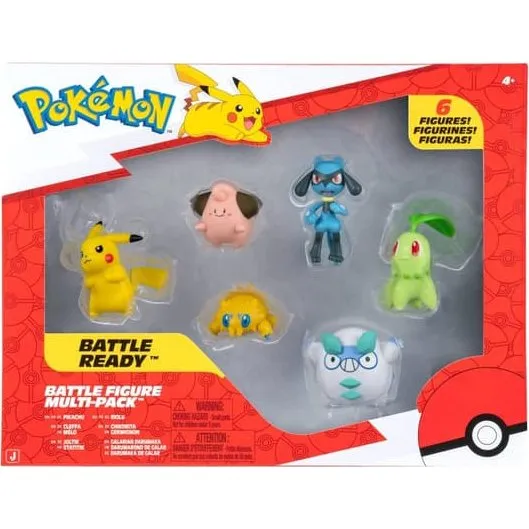 Pokémon Battle Figure 6-pack PKW4099