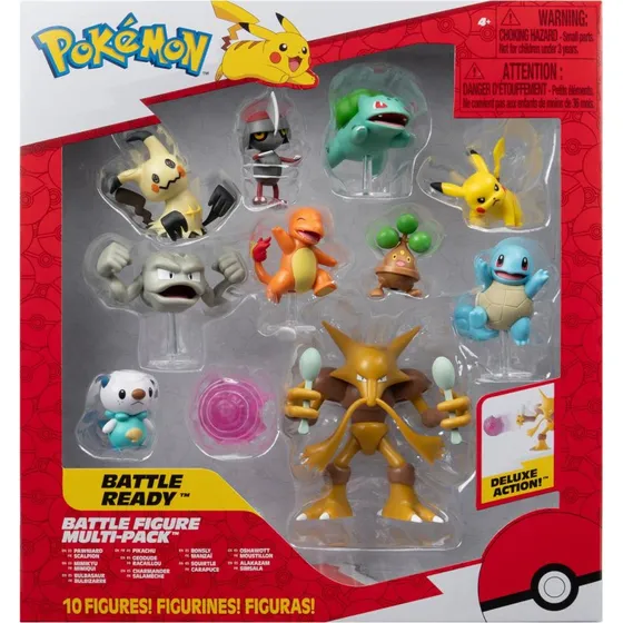 Pokémon Battle Figure Multi-Pack PKW4118 (10 stk.)