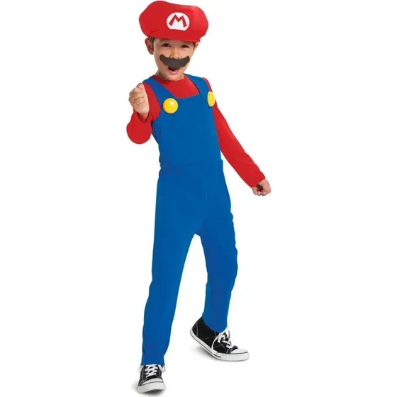 Disguise Super Mario Kostume S (4-6 år)