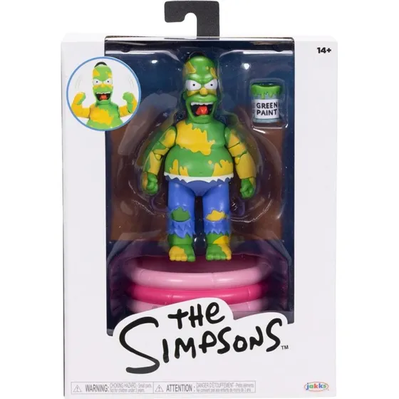 Jakks The Simpsons Furious Homer 13 cm Actionfigur