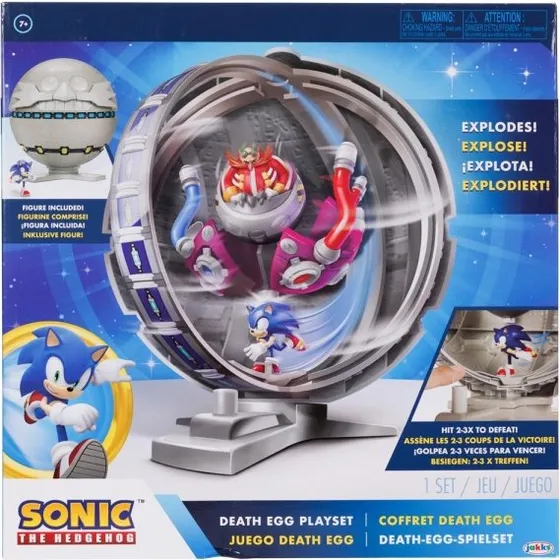 JAKKS Pacific Sonic the Hedgehog Death Egg Playset med Sonic-figur