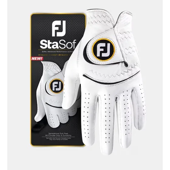 FootJoy StaSof golfhandske, hvid