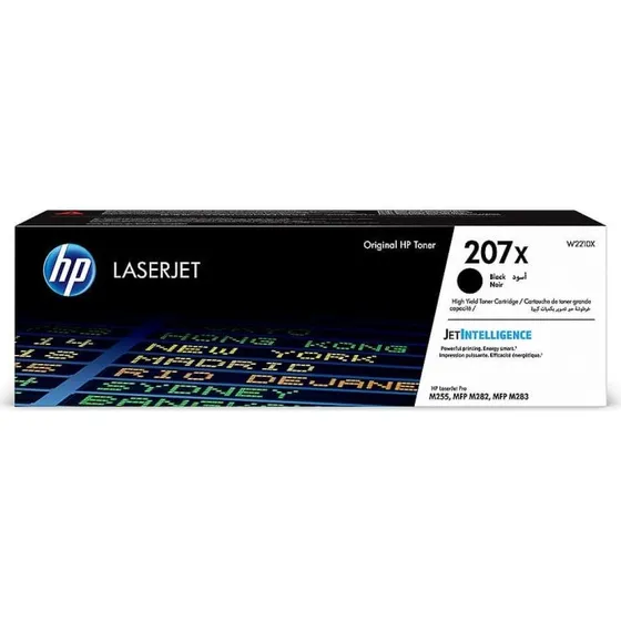 HP 207X W2210X Sort Toner, 3150 sider
