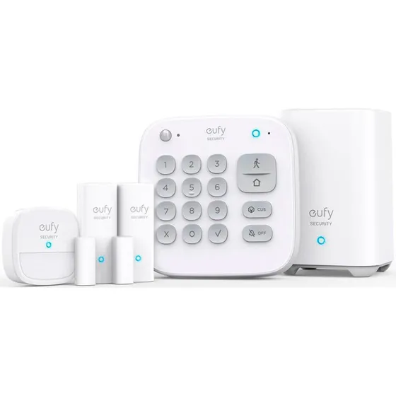 Eufy Alarm Sæt 5 Deler (Hvid) – WiFi-Sikkerhedssystem