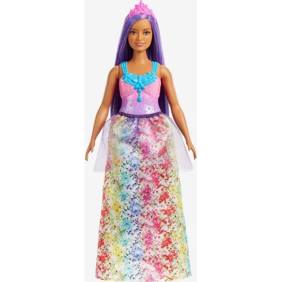 Barbie HGR17-9796 Dreamtopia Prinsessedukke med Lilla Hår