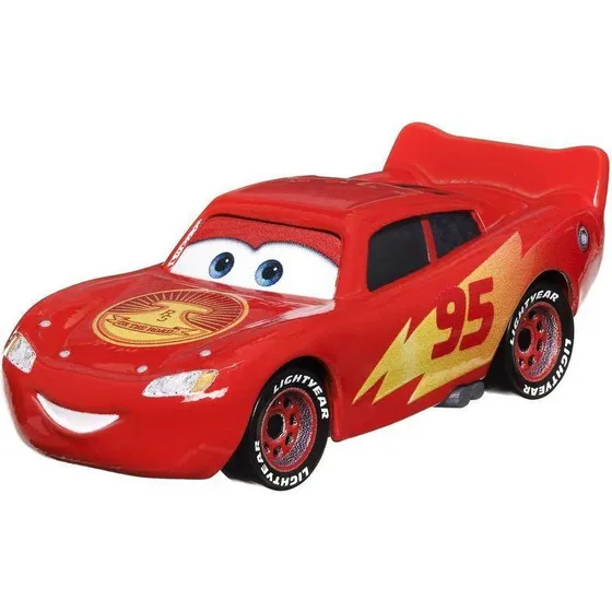 Mattel Disney Cars 1:55 Saetta McQueen Rød