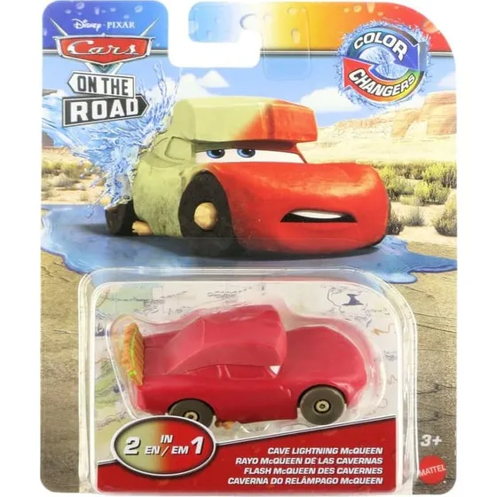Disney Cars Farveskiftende Legetøjsbil - Cave Lightning McQueen (1:55)