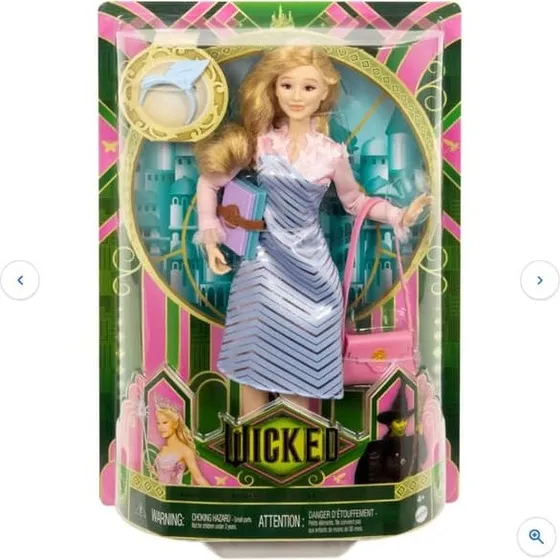 Wicked Fashion Doll University Glinda 30cm