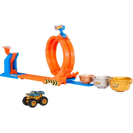 Hot Wheels Monster Trucks Loop-and-Flip Trofæ Challenge - 4+ år