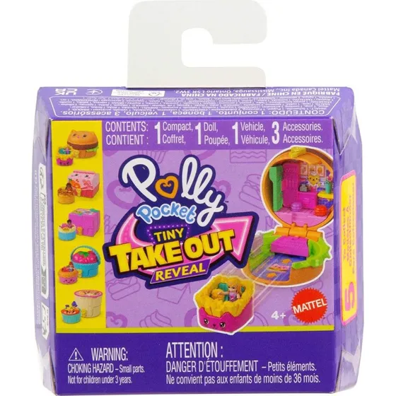 Mattel Polly Pocket Tiny Take Out Reveal - Madtema