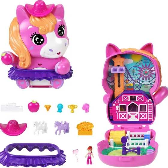 Mattel Polly Pocket Rodeo Pony – Legetøjssæt for børn fra 4 år