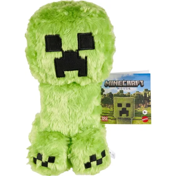 Mattel Minecraft Movie Creeper Plush 20 cm