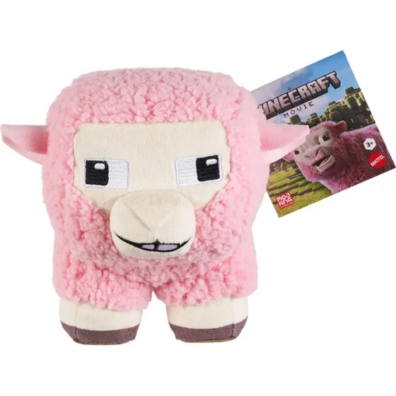 Mattel Minecraft Pink Sheep Plysbamse 20cm