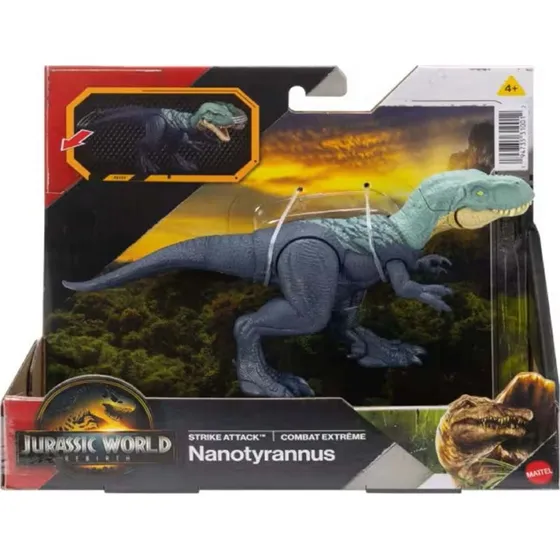 Jurassic World Rebirth Strike Attack Nanotyrannus