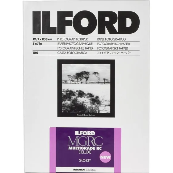 Ilford Multigrade RC Deluxe Glossy 13x18cm 100 pk