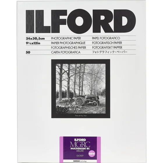 Ilford Multigrade RC Deluxe Glossy 24x30cm 50pk