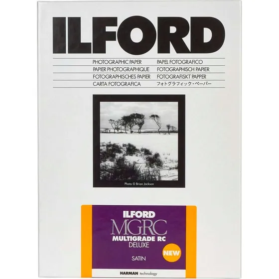 Ilford Multigrade RC Deluxe Satin 13x18cm 25pk