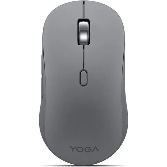 Lenovo Yoga Silent Trådløs Mus, 4000 DPI, 8 Knapper, Luna Grey