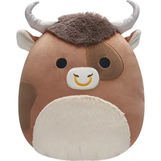 Squishmallows Shep 30 cm Brown Spotted Bull