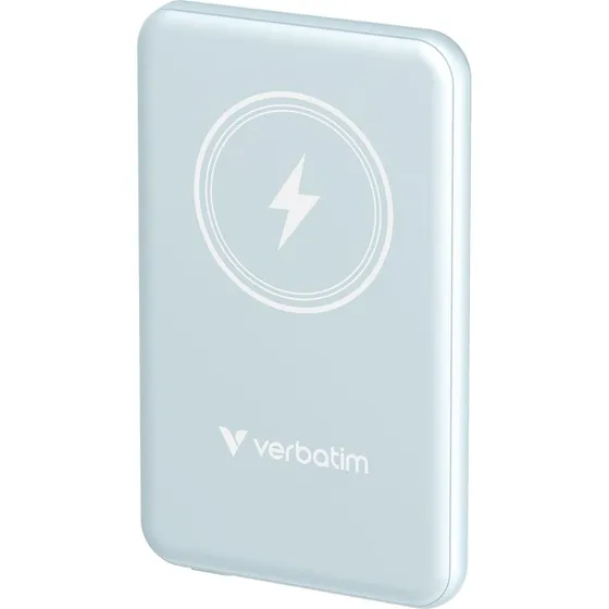 Verbatim Charge 'n' Go 5000mAh Trådløs Powerbank med Magnetisk Mount, 20W USB-C