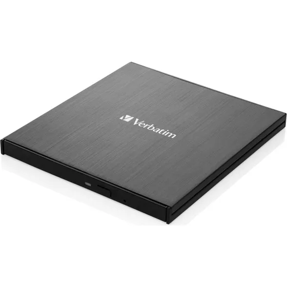Verbatim Slimline USB 3.2 Ekstern CD/DVD-drev, Sort
