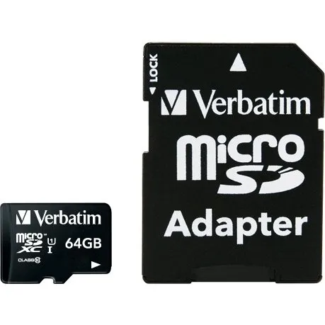 Verbatim Premium microSDXC 64GB 90MB/s