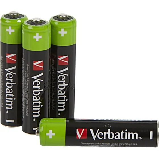 Verbatim Premium AAA NiMH 950mAh 4-pack