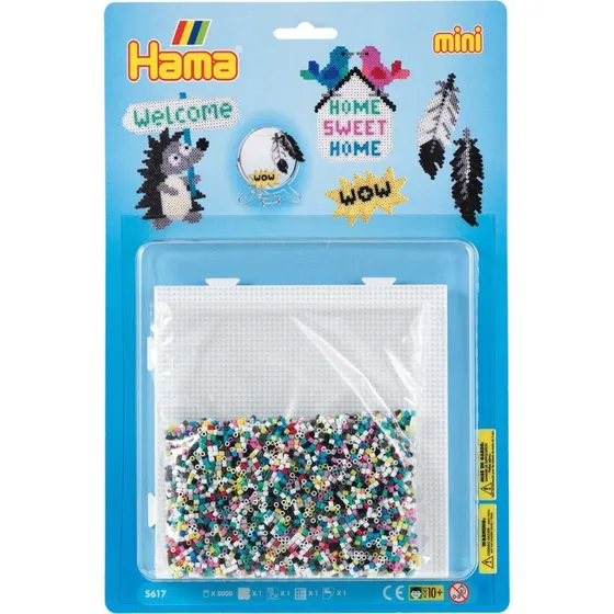 Hama Mini Perler Home Sweet Home - 5.000 Stk