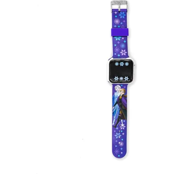 Accutime Ur LED Frost Lilla