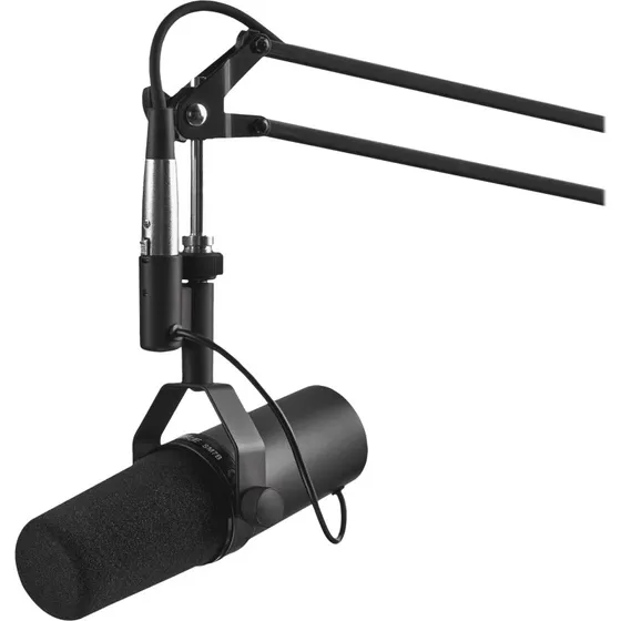 Shure SM7B Dynamisk Vokalmikrofon, Mørkegrå