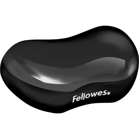 Fellowes Gel Crystals Flex Rest Håndledsstøtte, sort