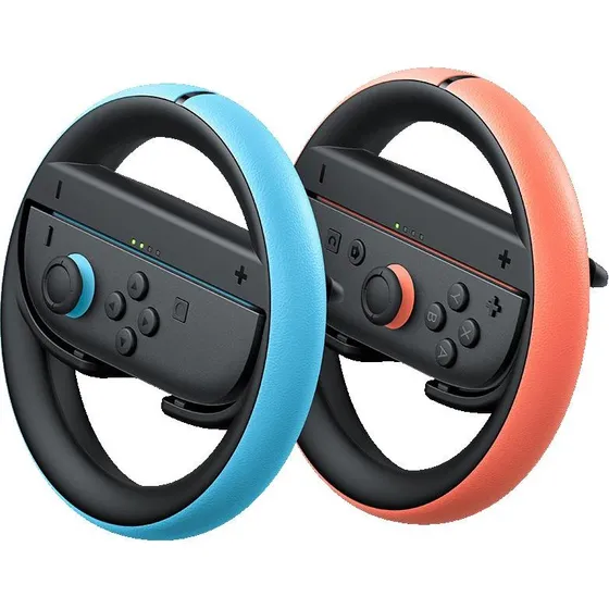 Nintendo Joy-Con 2 Hjulpar (2 stk.) – Sort, Blå, Rød