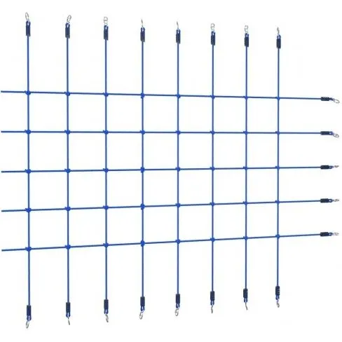 vidaXL Klatrenet 200x150 cm blå