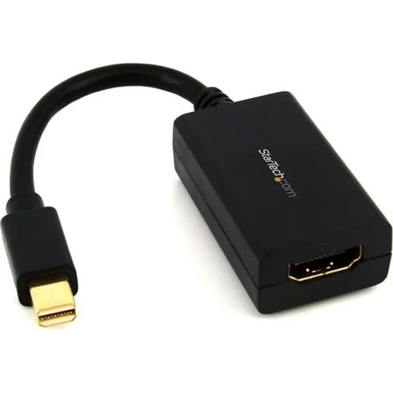 Startech MDP2HDMI Mini DisplayPort til HDMI Adapter, Sort