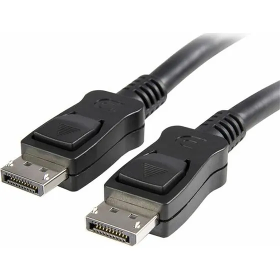 StarTech DISPL5M 5 m DisplayPort 1.2-kabel, sort, 4K Ultra HD