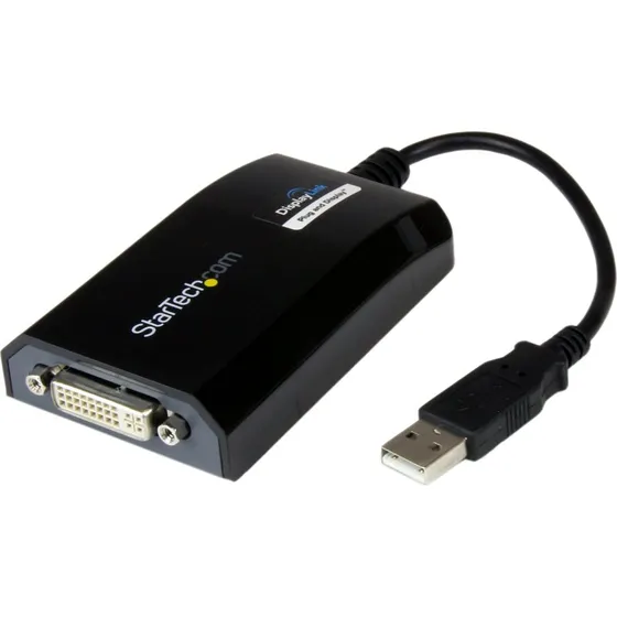 StarTech USB til DVI Adapter - 1920x1200 - Dual Monitor - Mac & Windows