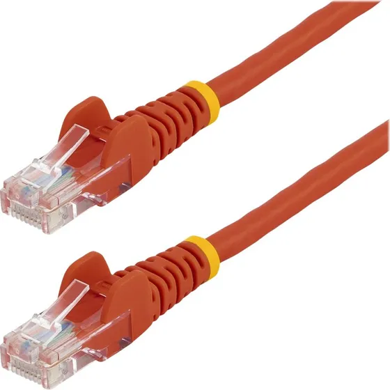 StarTech.com 1m Rød Cat5e Snagless Patchkabel