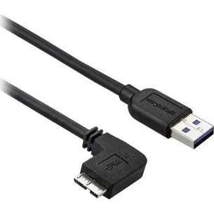 StarTech.com 1m Slim Venstrevinklet Micro USB 3.0 Kabel - USB 3.1 Gen 1