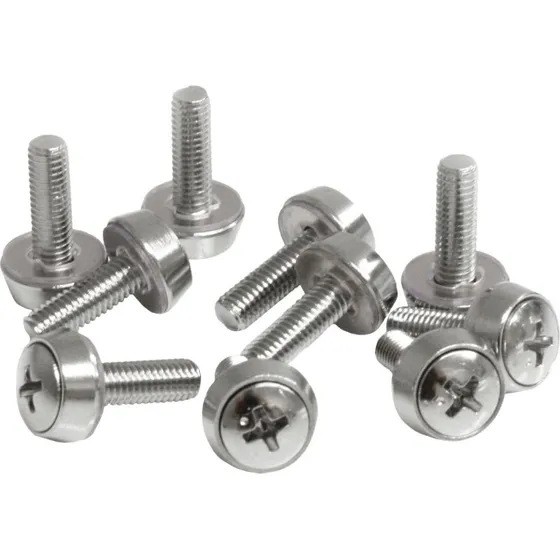 StarTech M5 x 12mm Skruesæt 100 stk – Sølv
