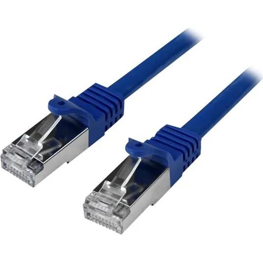 StarTech.com 3m Cat6 SFTP Blå Patchkabel, 10GbE, 100W PoE