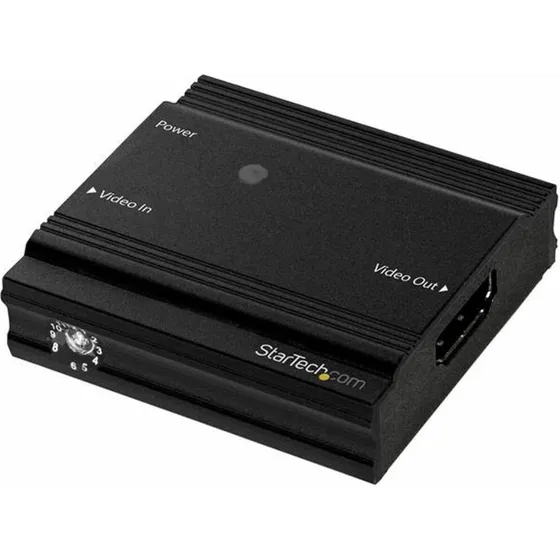 StarTech HDBOOST4K HDMI Signal Booster, sort, 4K 60Hz