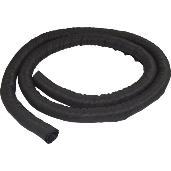 StarTech.com 2m Trimmbar Kabelmuffe, Sort, 1,0-1,5" Expandabel