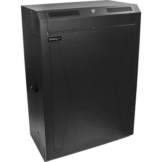 StarTech.com 8U 19" Vægmonteret Server Rack Cabinet, 30" Dyb, Sort