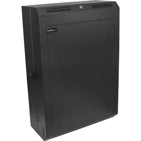 StarTech.com RK630WALVS 6U Vægmonteret Netværkskabinet, Sort