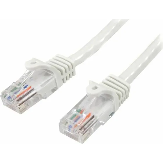 Startech 45PAT10MWH Cat6 UTP-netværkskabel, 10 m, hvid